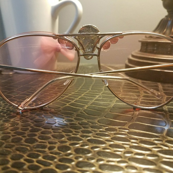 Pink Retro Sunglasses - Picture 2 of 2